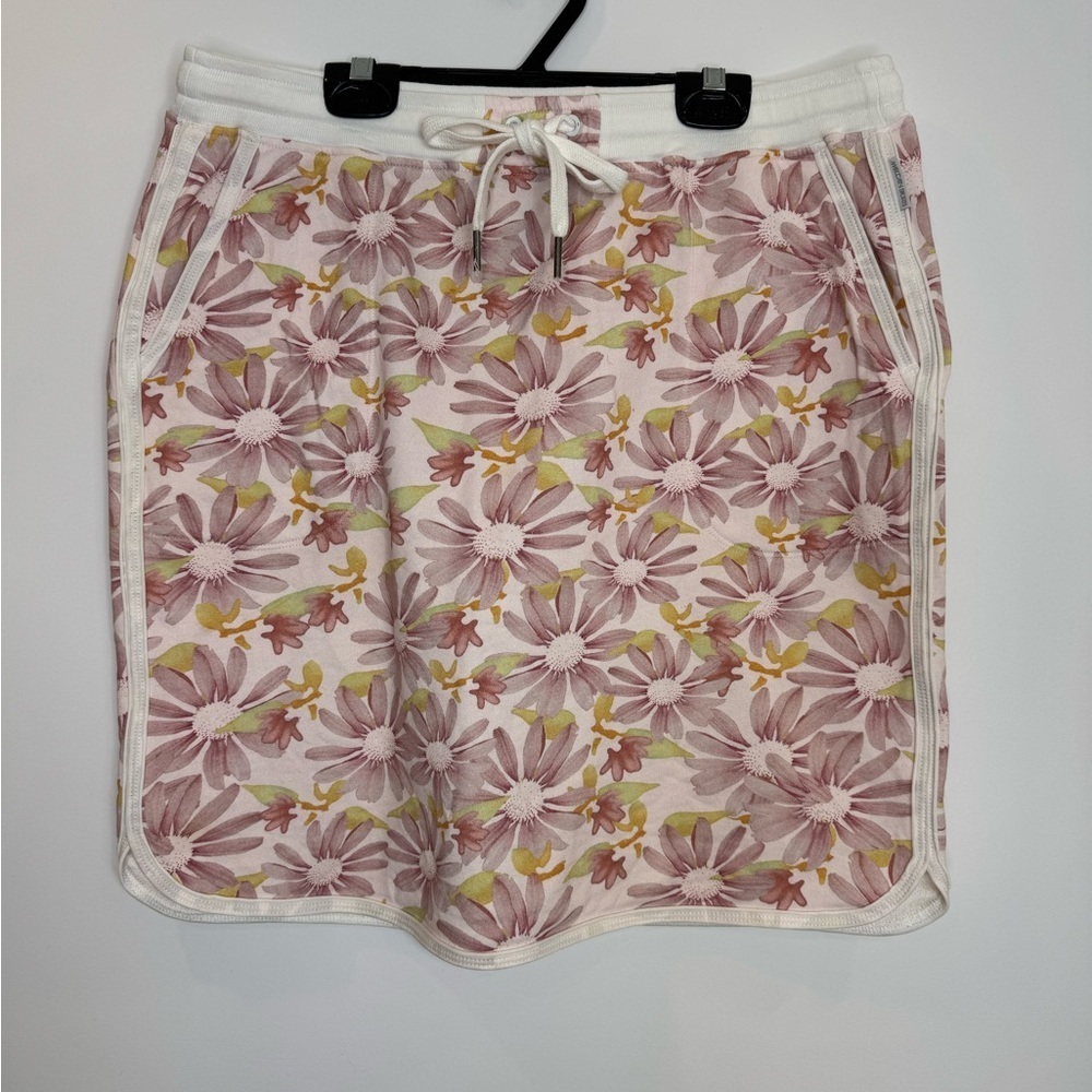 Marc Cain daisy Floral Print Drawstring mini Skirt